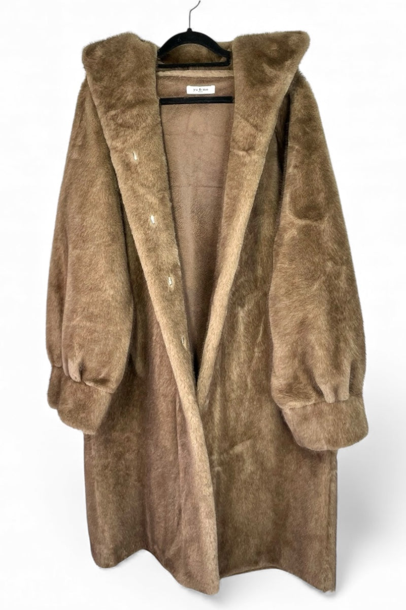 Porta Lux Faux Fur Coat