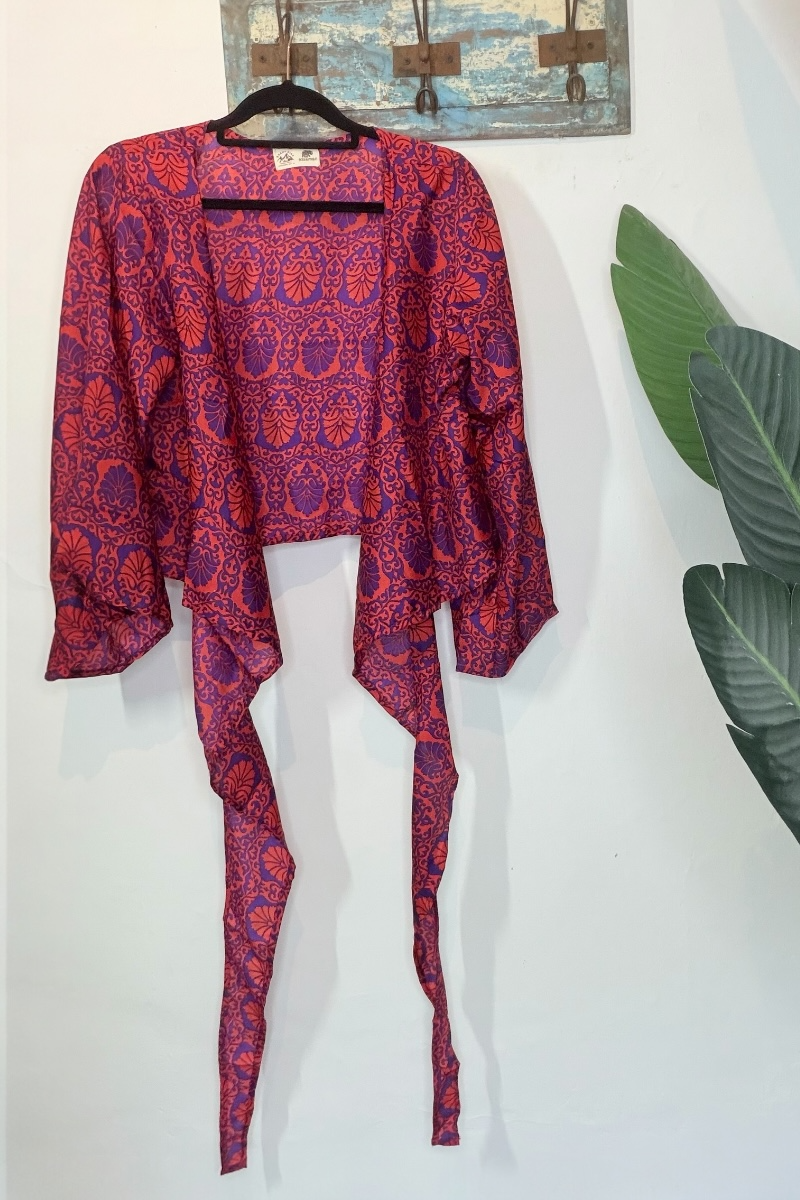 Sari Waterfall Wrap