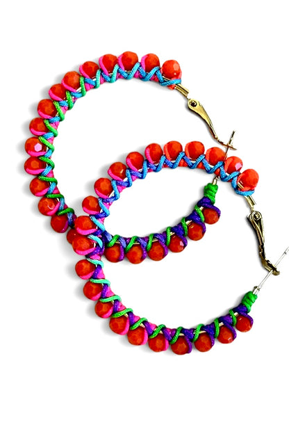 Candy Pop Small Hoop Earrings