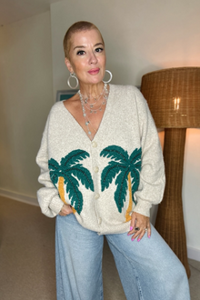 Oasis Palm Cardigan