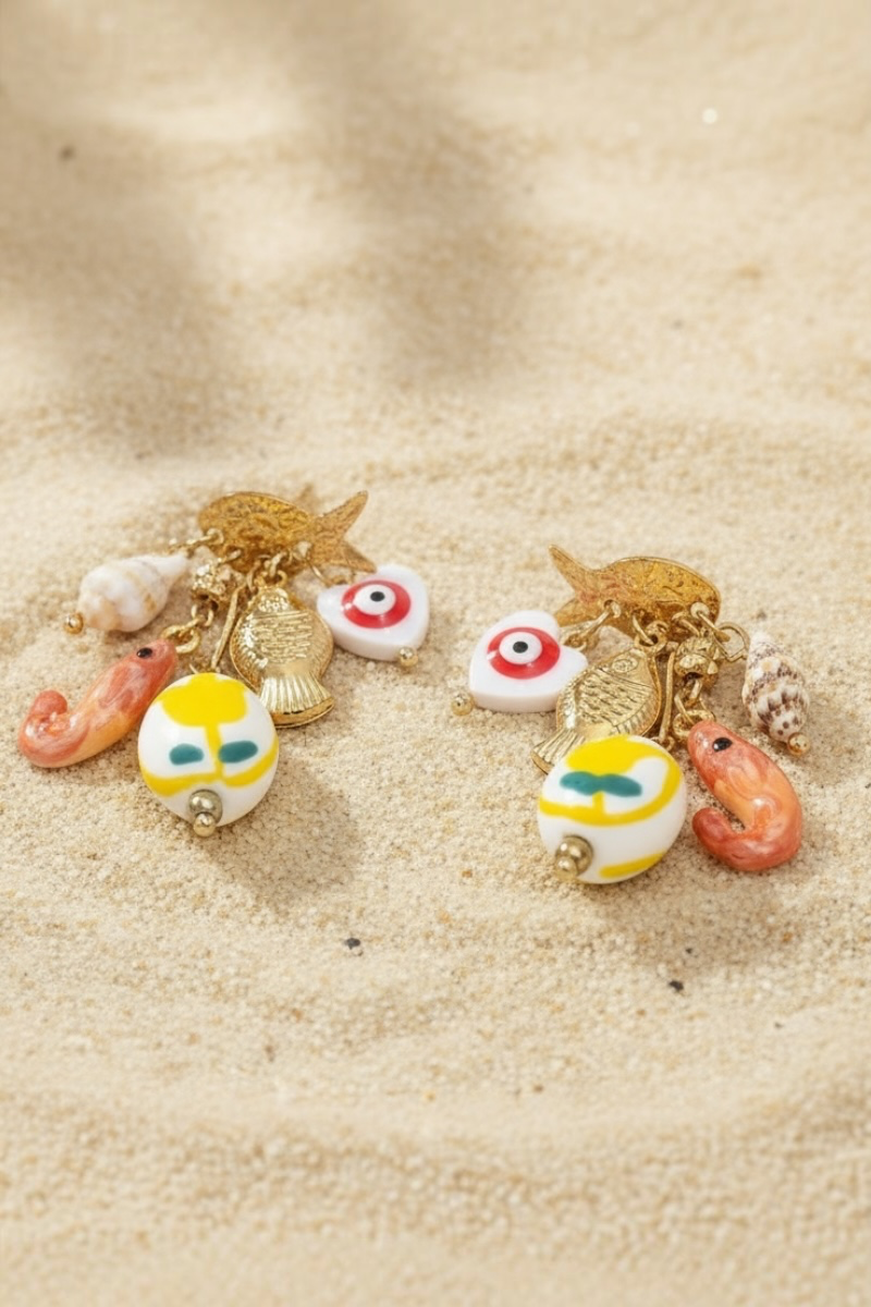 Amalfi Charm Earrings