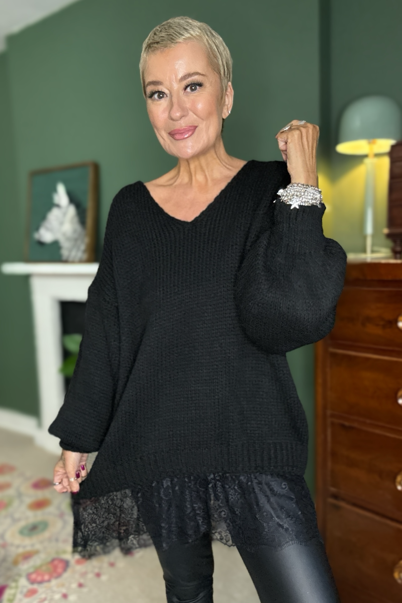 Easy Layer V Neck Jumper