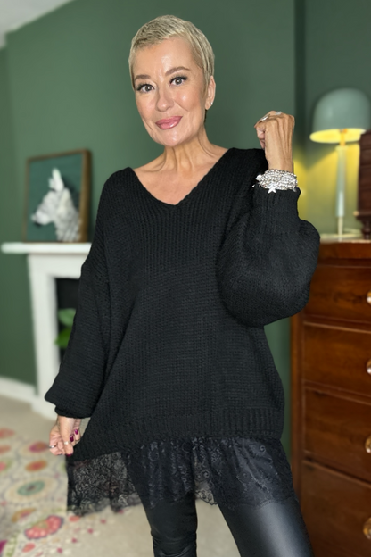 Easy Layer V Neck Jumper