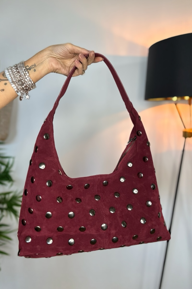 Ginny Studded Shoulder Bag