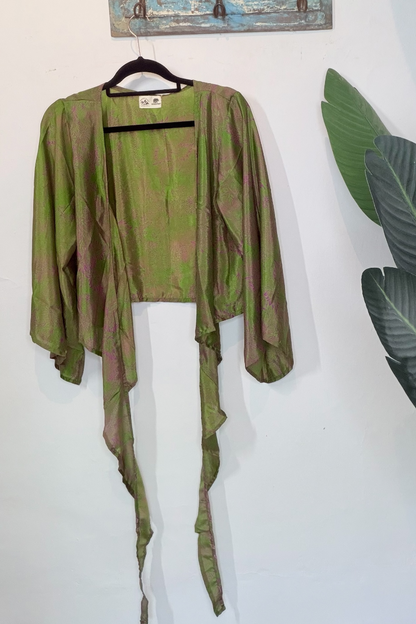 Sari Waterfall Wrap