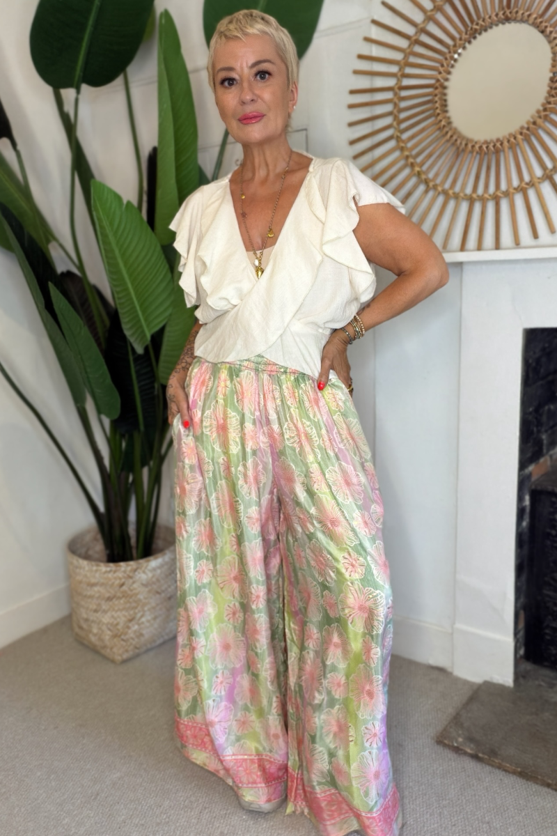 Yasmina Palazzo Trousers