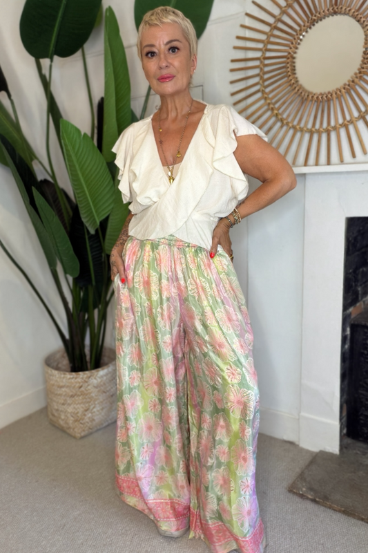 Yasmina Palazzo Trousers