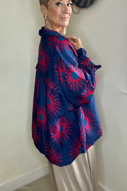 Athens Silk Mix Shirt