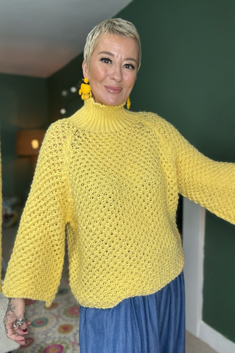 Camden Funnel Neck Jumper