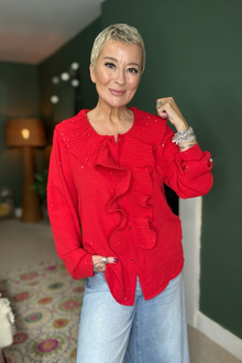 Freida Ruffle Blouse