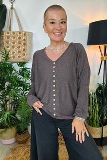 Hope Button Top - PRE-ORDER