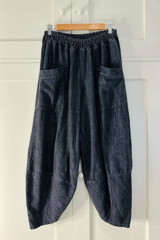 Denim Brooke Balloon Pants