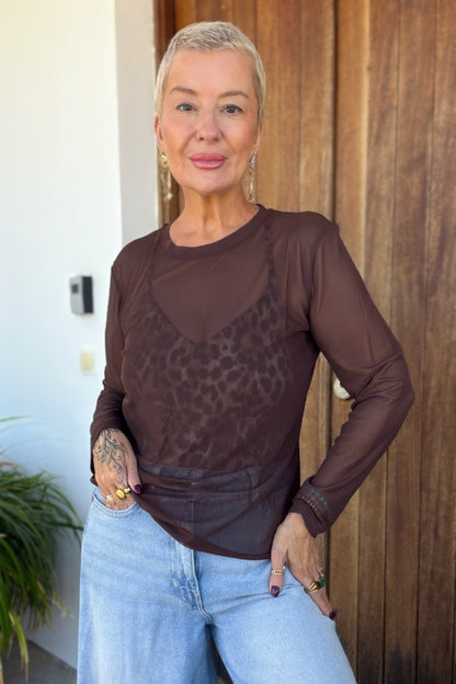 Layer Up Mesh Top