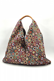 Roma Slouch Hobo Bag - Flower