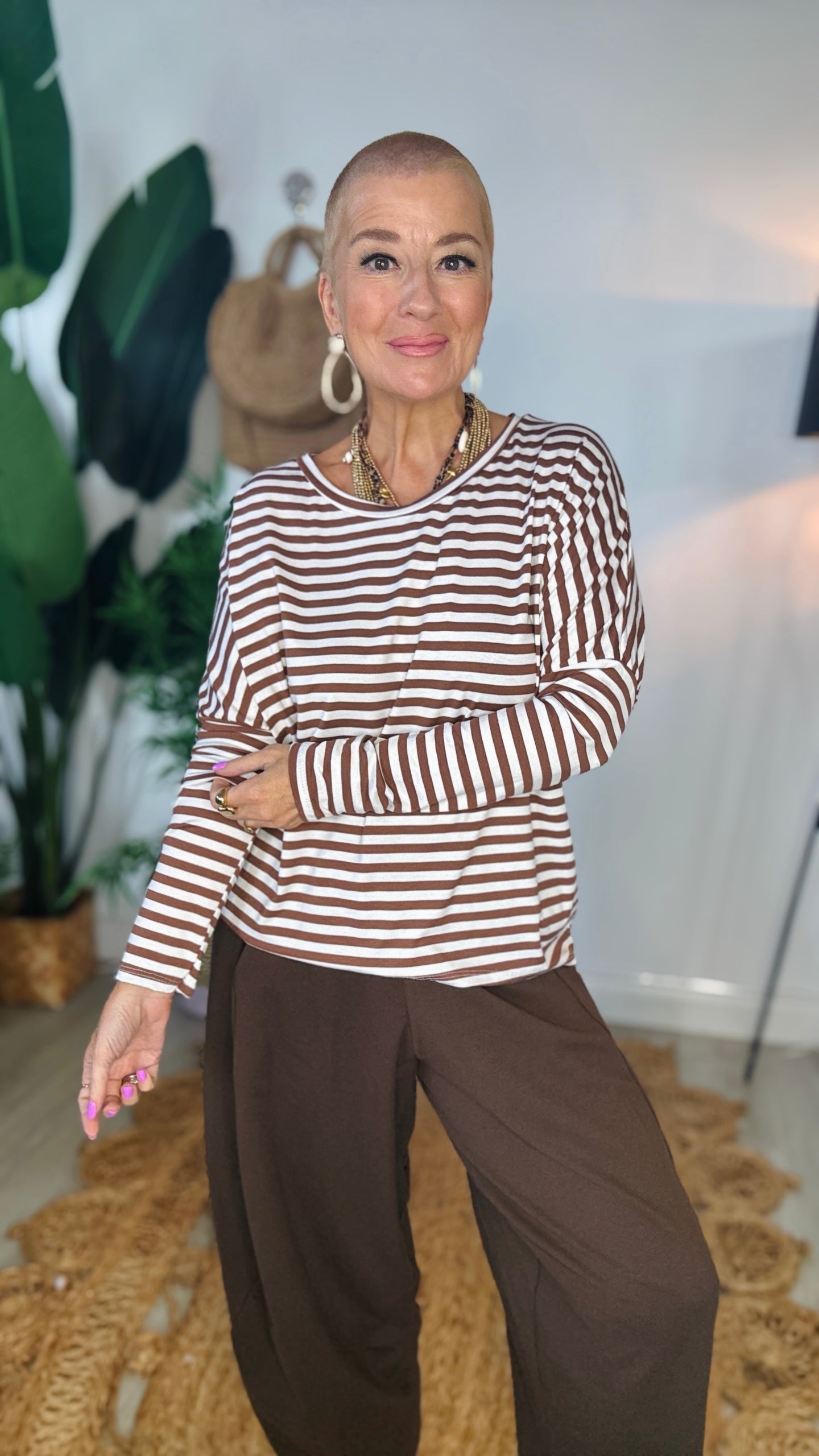 Katerina Stripe Top