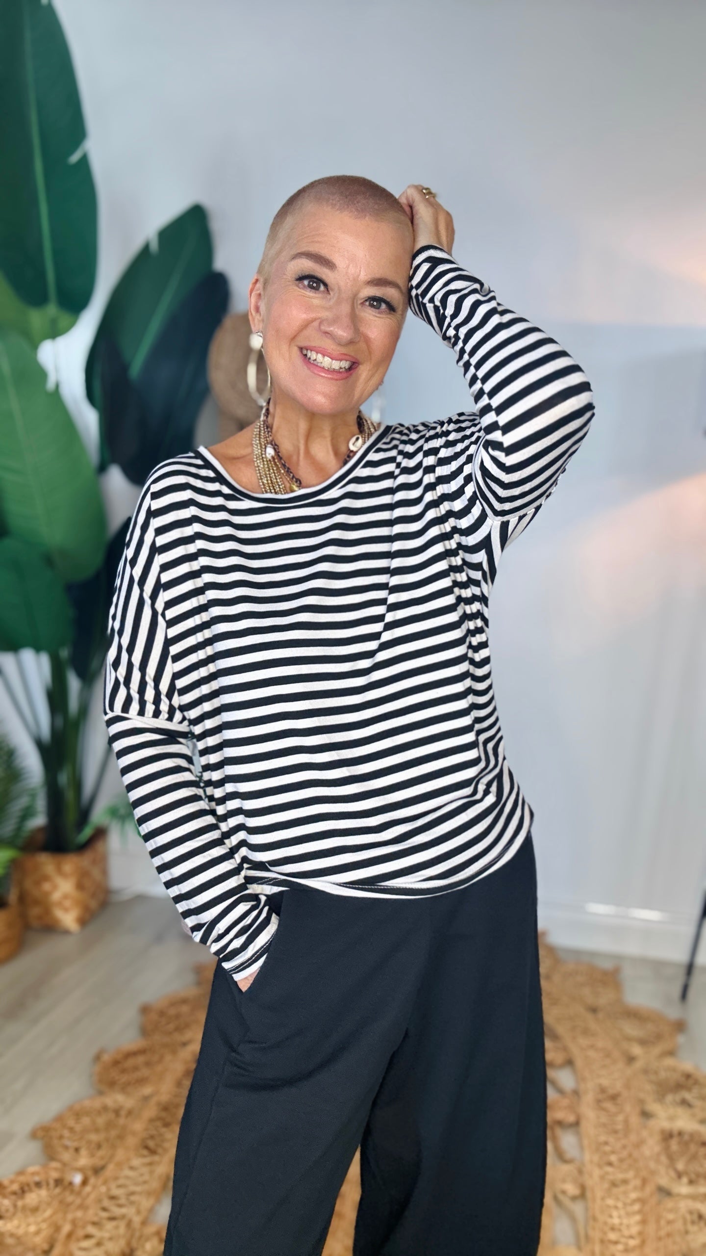 Katerina Stripe Top