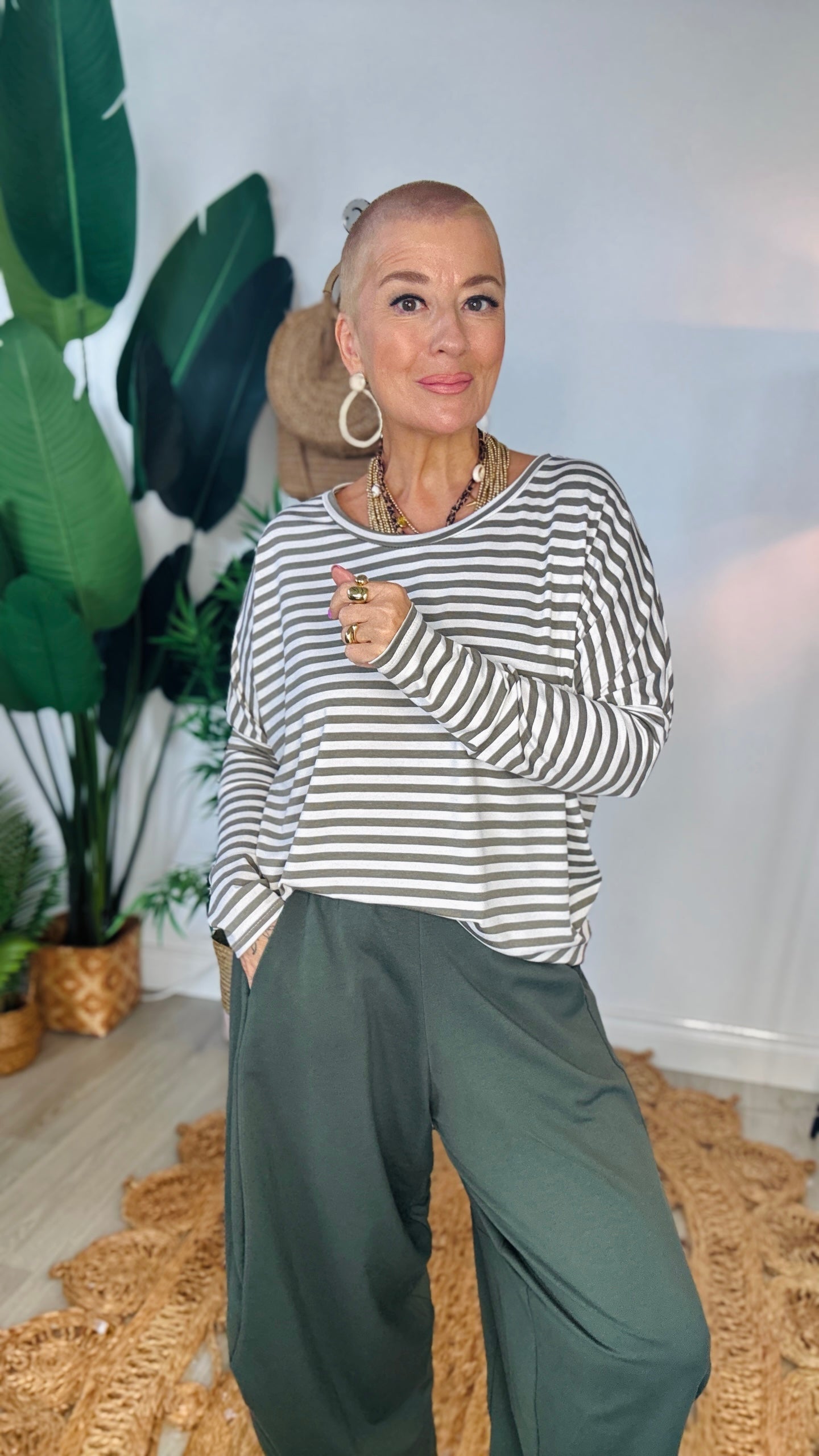 Katerina Stripe Top