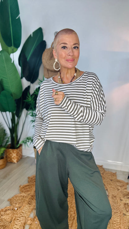 Katerina Stripe Top