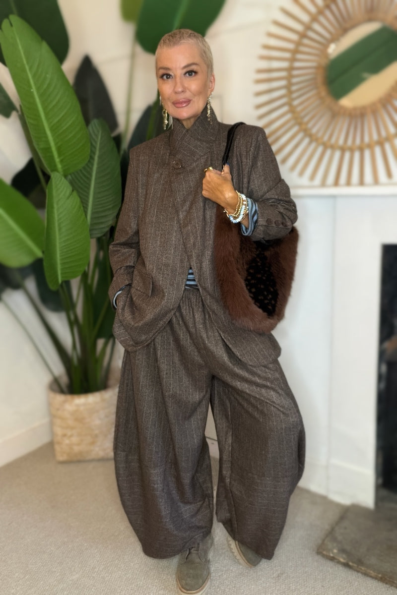 Otto Pinstripe Blazer