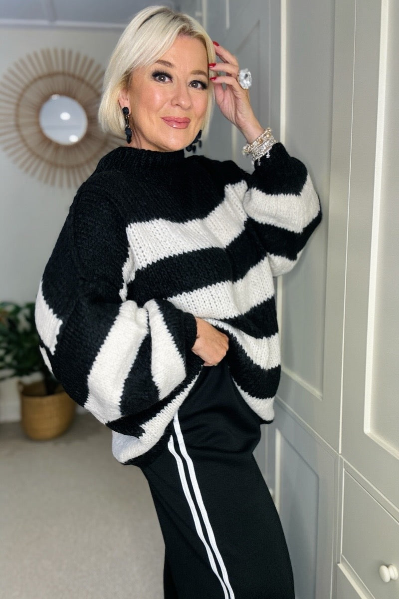 Emilee Oversized Stripe Jumper