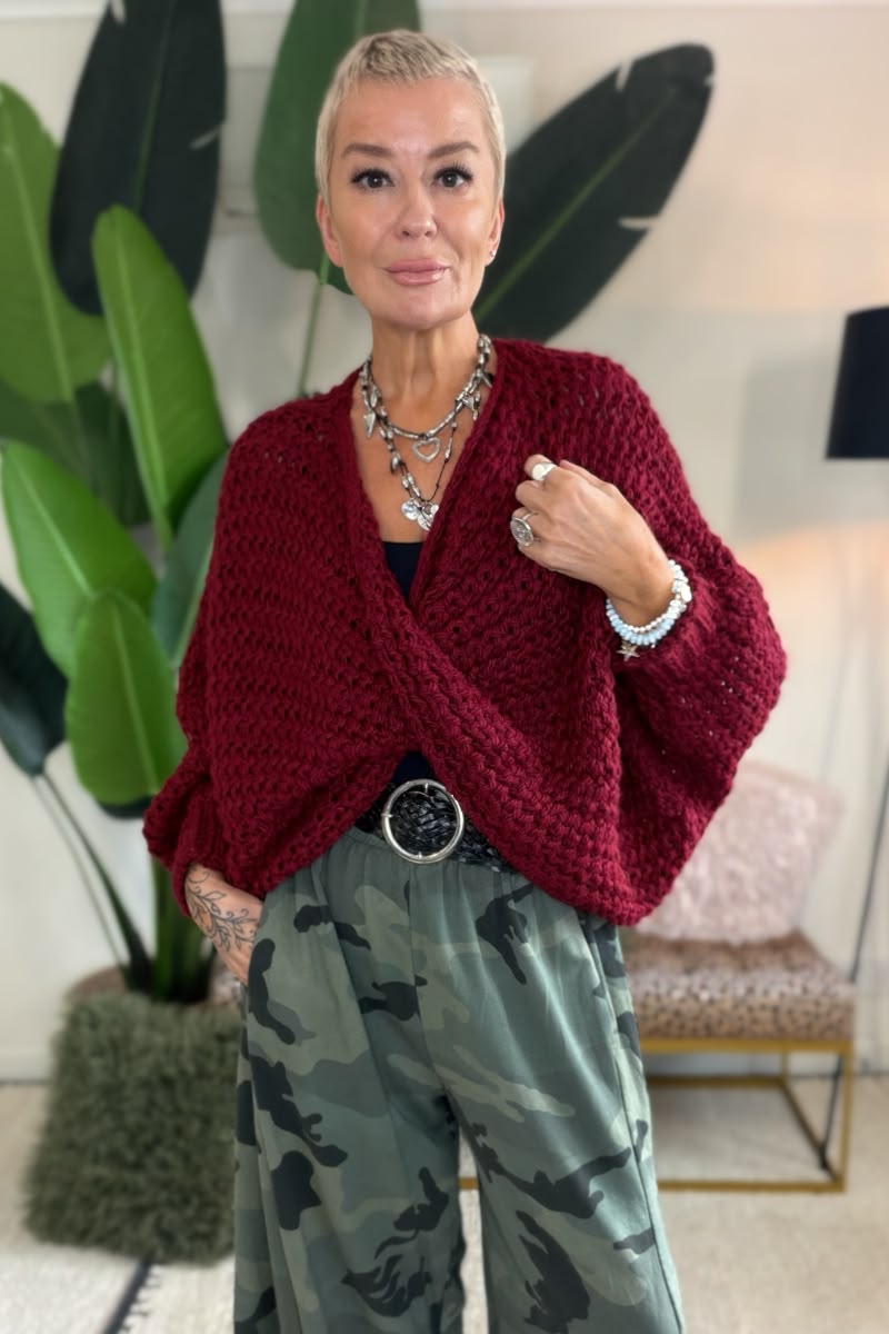 PRE-ORDER Crossover Knit
