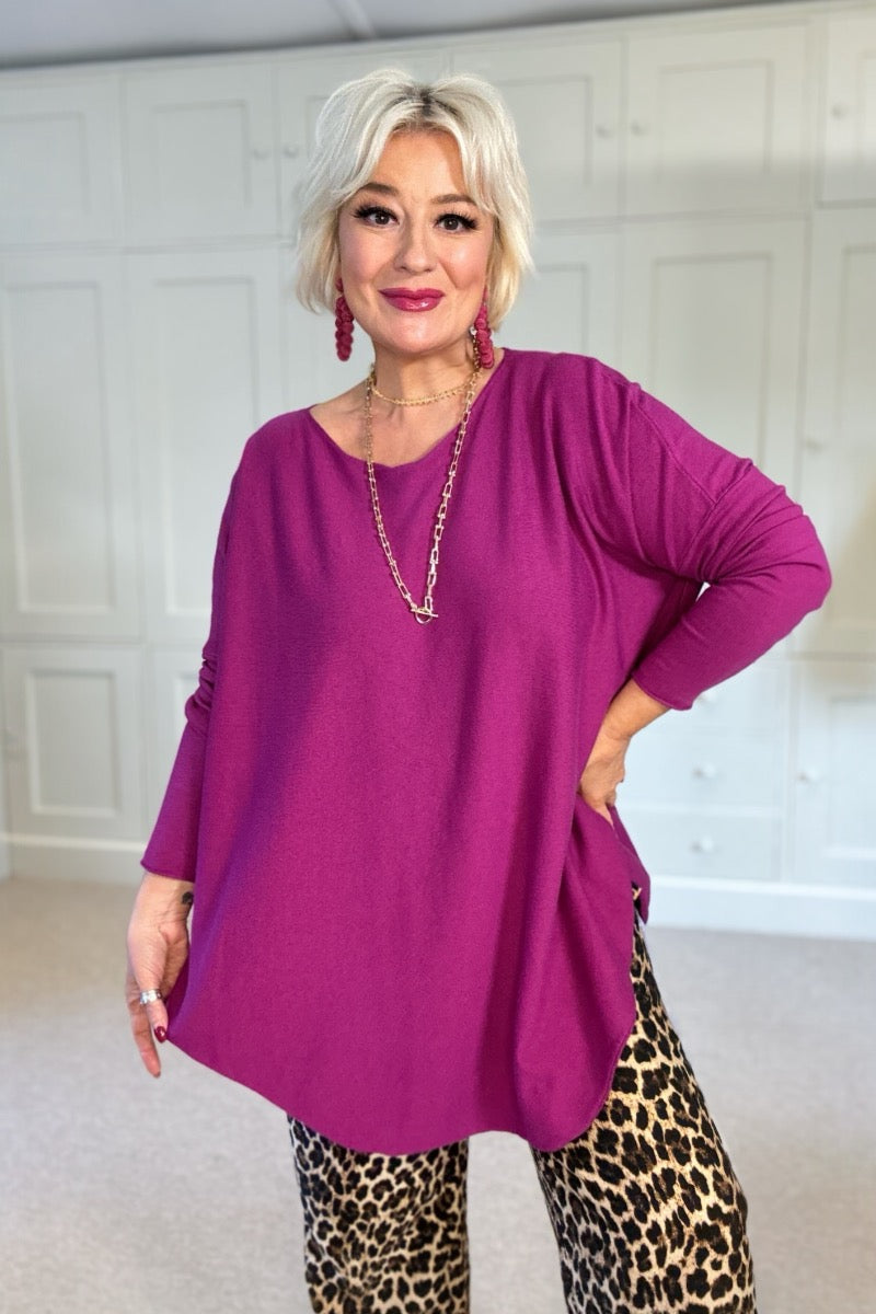 Enid Lightweight Knitted Top