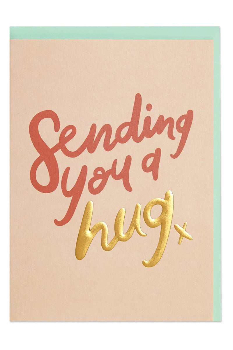 Sending You A Hug Friendship Card