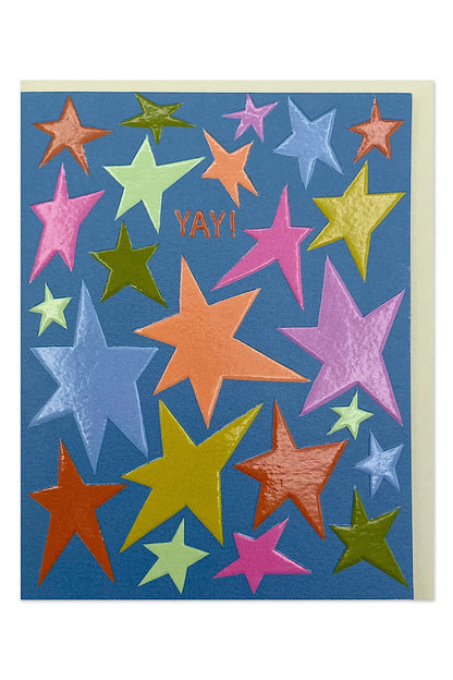 Mini Yay Stars Friendship Card