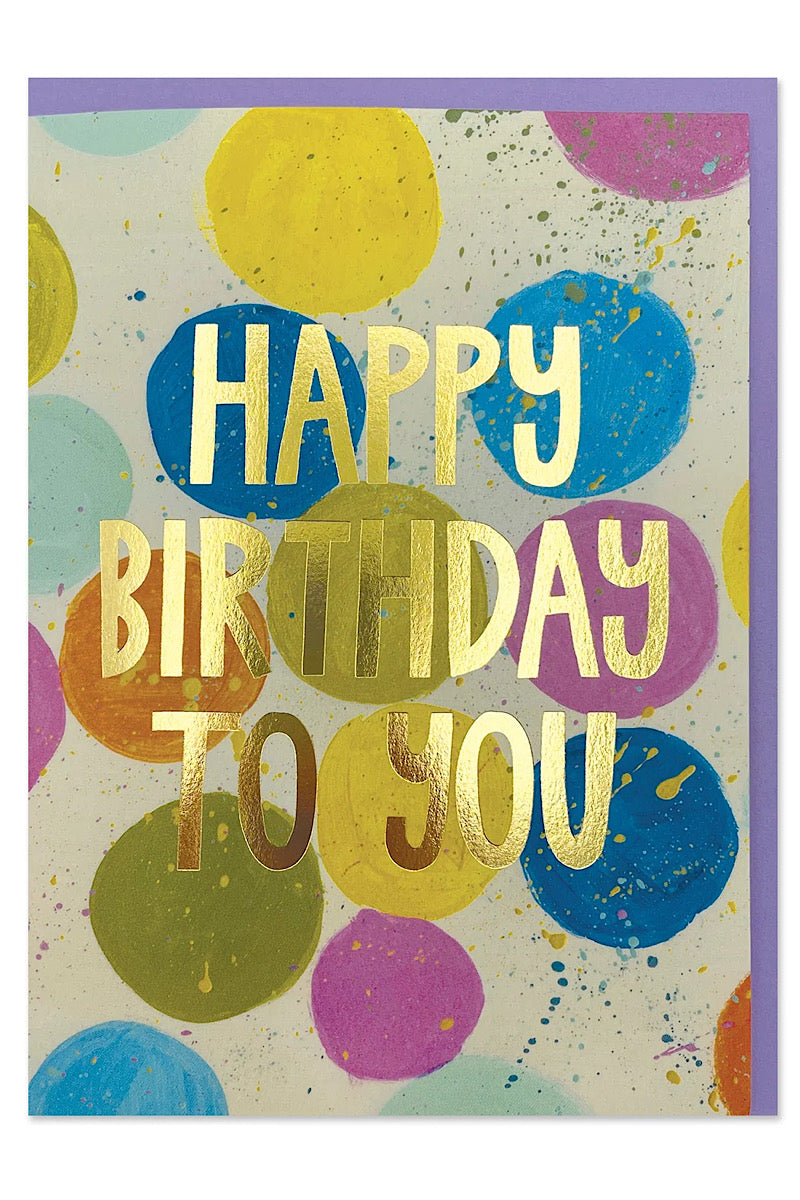 Happy Birthday To You Card