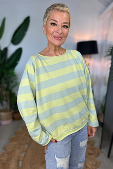 Sundown Stripe Lightweight Sweat