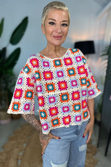 Sunwoven Crochet Jumper