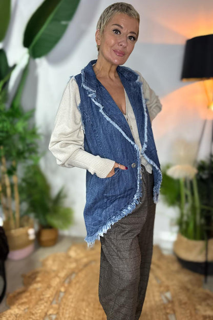 Denim Waistcoat
