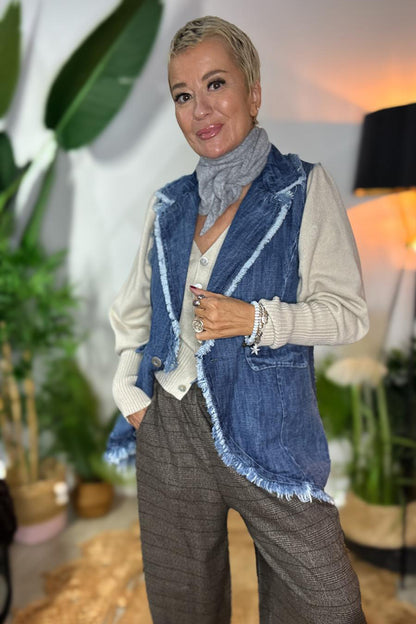 Denim Waistcoat