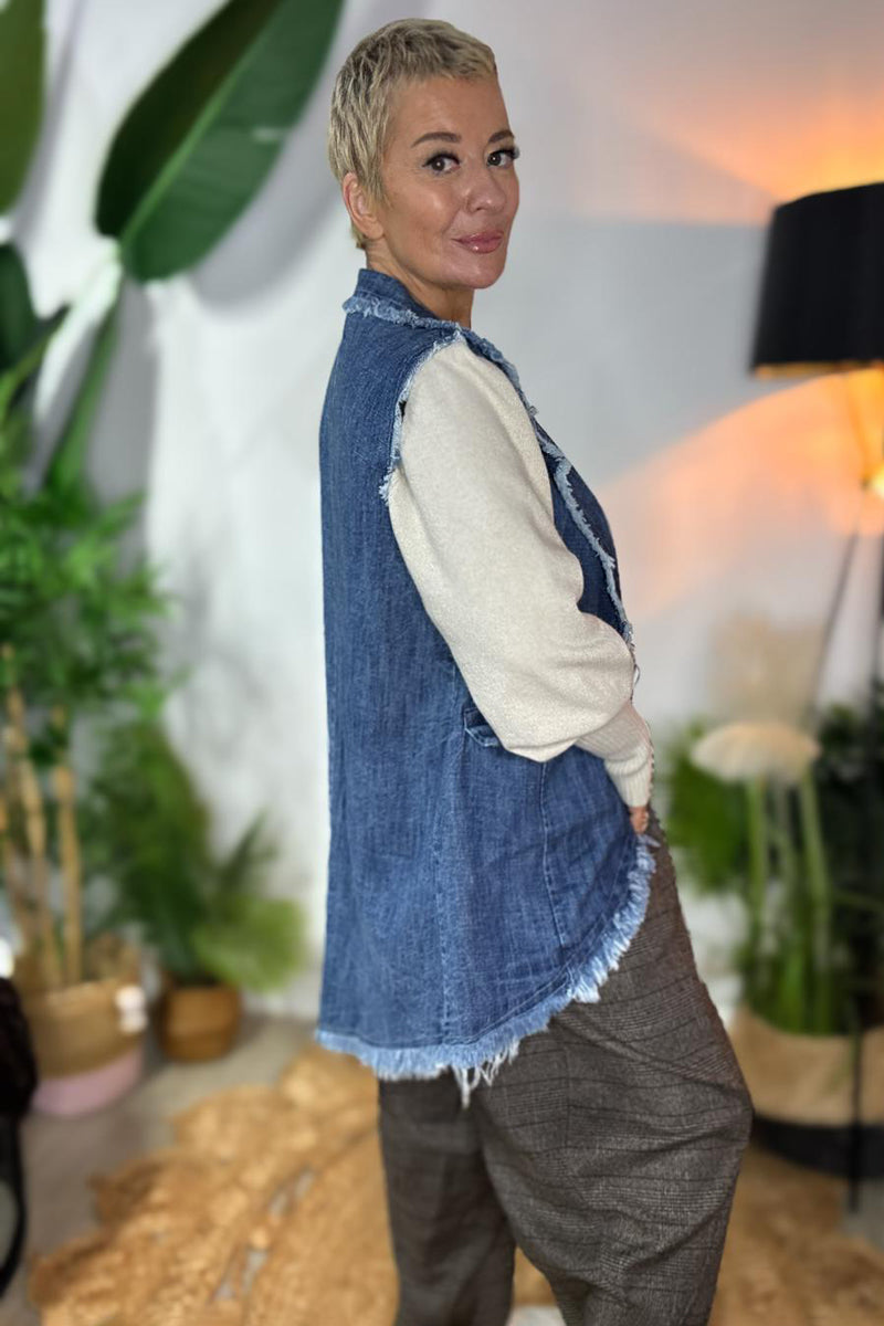 Denim Waistcoat