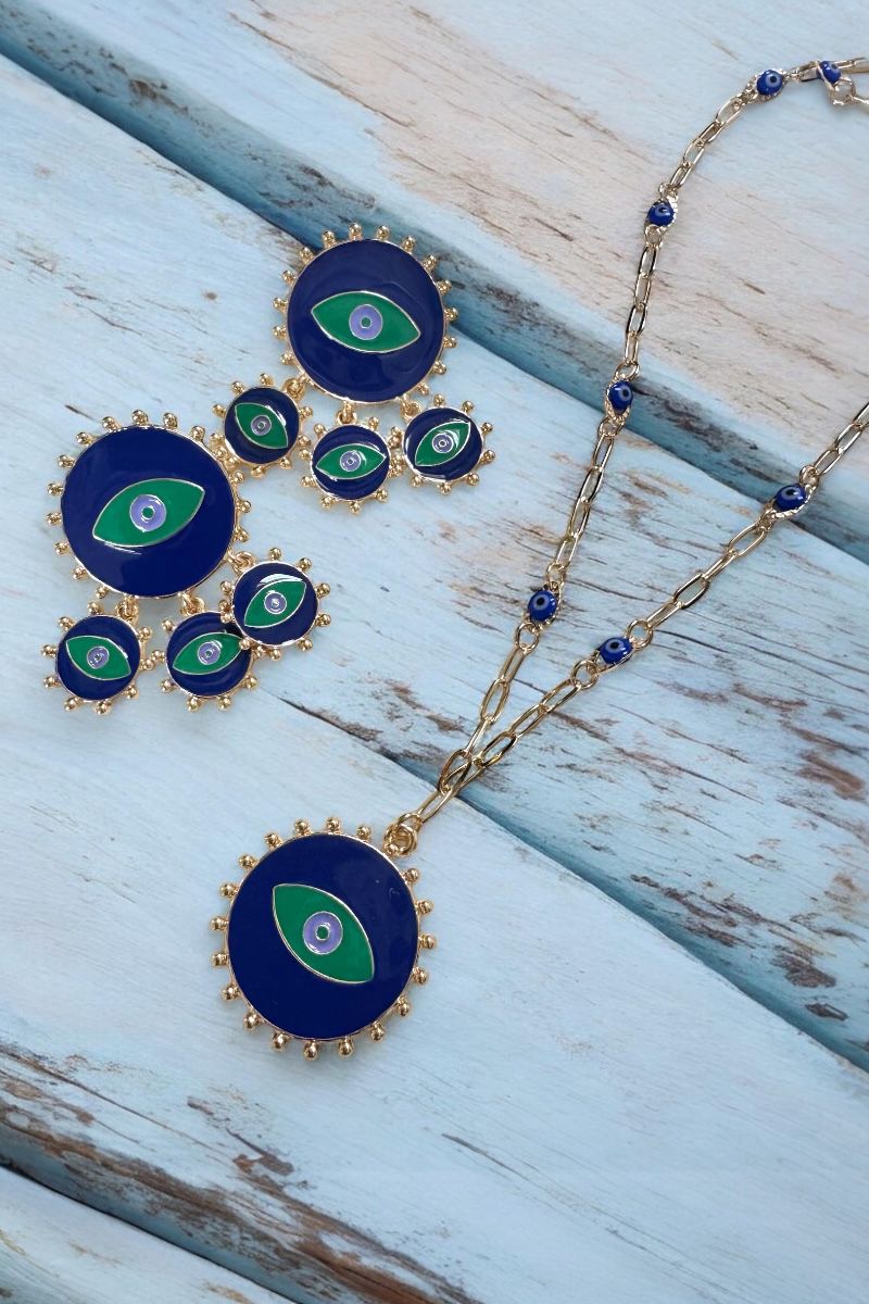 Sirma Evil Eye Pendant Necklace