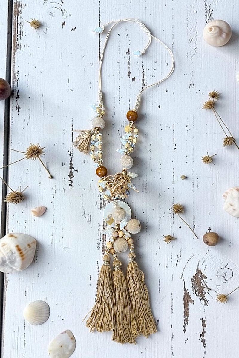 Sabina Necklace - Neutral