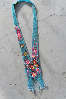 Beaded Butterfly Necklace
