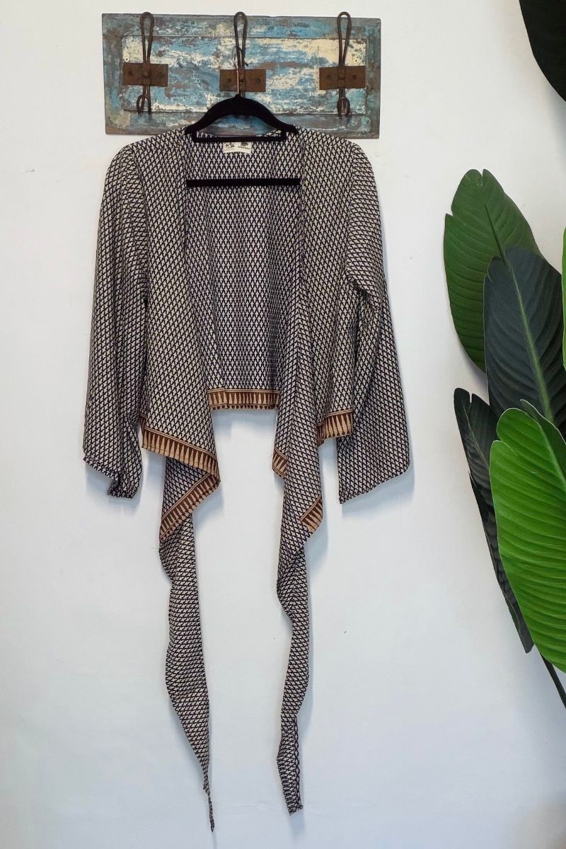 Sari Waterfall Wrap Drop Two