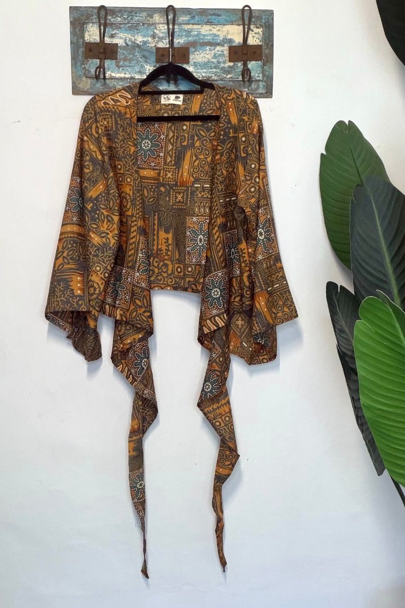 Sari Waterfall Wrap Drop Two