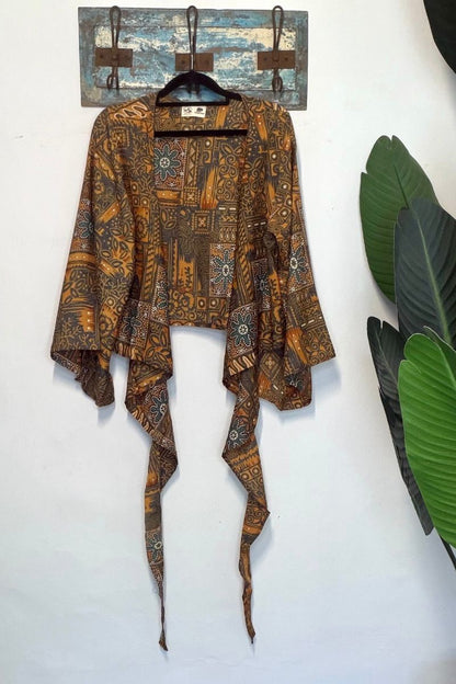 Sari Waterfall Wrap Drop Two