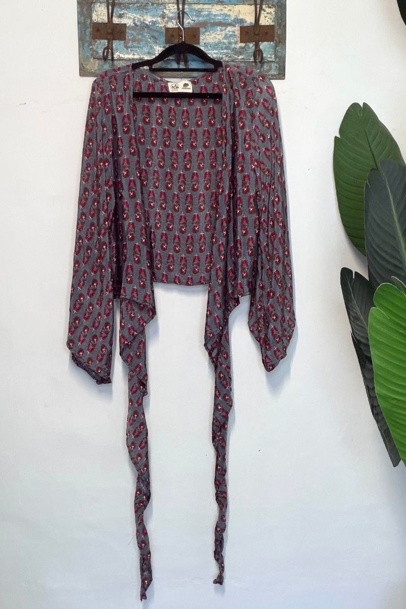 Sari Waterfall Wrap Drop Two