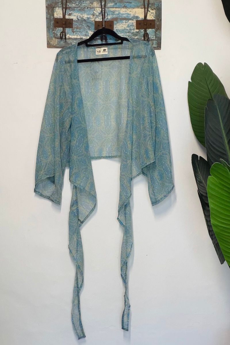 Sari Waterfall Wrap Drop Two
