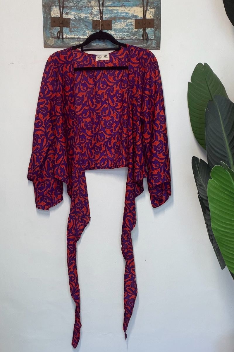 Sari Waterfall Wrap Drop Two