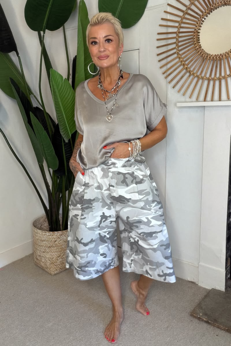 Camo Bermuda Shorts