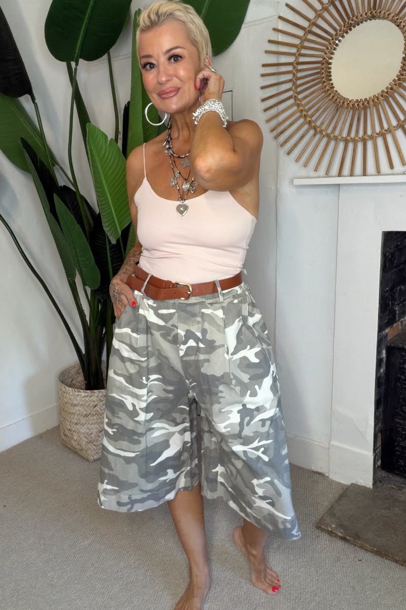 Camo Bermuda Shorts