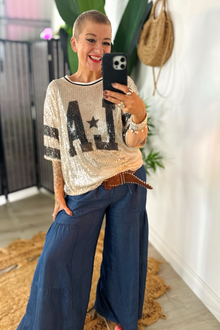 Brooklyn Sequin Top