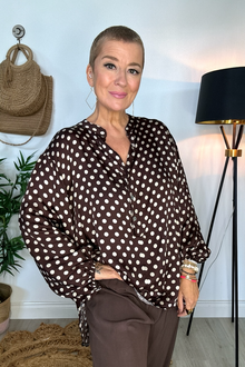 Florie Silk Mix Blouse