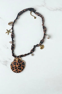 Animal Print Shell Necklace