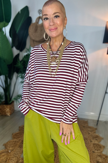 Katerina Stripe Top
