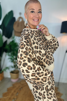Oasis Leopard Sweatshirt